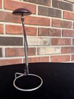 Vtg Maroon Wood Metal Hat Stand Spring Loaded 9 5  Holder Millinery Display