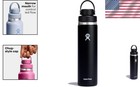 24oz Black Water Bottle - Bpa-free Stainless Steel