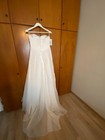 Stunning Ivory Wedding Dress - Size 10  A-line Maxi Gown  Ideal For Brides