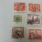 9 Used Vintage Czechoslovakia Stamps  1910-1950  Nice Mixed Lot- A Deal  Look