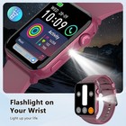Smart Watch Men Women  Lady Blood Pressure Wristwatch Bluetooth Iphone Samsung