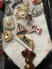 Lot Of 90  Various Vintage Novelty Pins -