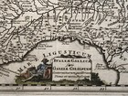 1697 Italiae Gallicae Sive Galliae Cis Alpinae Original Map  Cartouche
