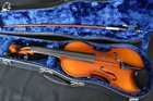 1 4 Vintage Suzuki Violin No 220 Made In Japan 1977 With Bow   Case  Sold As-is