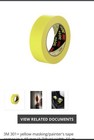 3m 2inch Masking Tape 24 Rolls 301   Per Case