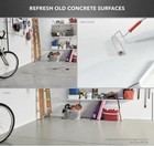 5gal Epoxy Garage Floor Paint Slate Gray Self Priming Interior Exterior Concrete