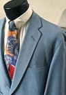 Vtg 50s Blue Atomic Fleck Hollywood Sport Coat Jacket Rockabilly Vlv