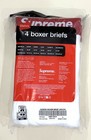 Supreme X Hanes Boxer Briefs  4 Pack  White L Large