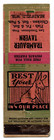 Trambauer Tavern Matchbook Matchcover - Readfield  Wisconsin