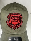 Georgia Bulldogs Military Appreciation Nike Hat On-field Green