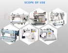 1500w - 550w Sewing Servo Motor   Needle Positionr For Juki Ddl-8700 Consew 