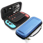 Nintendo Switch Carrying Case Carbon Fiber Hard Portable Pouch Travel Bag