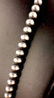 Southwestern Navajo Pearls 4mm Sterling Silver Bead Necklace 16  - 32  00302