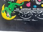 Vintage 1989 New Orleans Jazz   Heritage Festival Bandana Rare 20th Anniversary