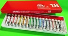 Mon    Tues  Only 28 18 Ct Holbein Artists Watercolors Set w403 5ml 0 17 Fl Oz
