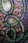 Octagonal Handcrafted Beveled Pieces Tiffany Stained Glass 15 Inches