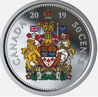 2019 Classic Canadian Coins - Pure Silver Colourised Proof Set 2 03 Oz  Box Coa