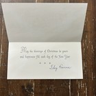 Vintage Mid-century Christmas Card Gibson     Christmas Brilliants    Townscape 