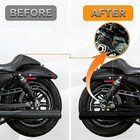 2  Lowering Link Blocks Kit For Touring Street Glide Road King Electra 2009-26