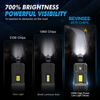 Bevinsee 2x H11 H8 H9 Led Headlight Bulbs Fog Light 150w 40000lm White Brighter