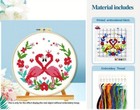 Cross Stitch Kit  Printed 24x24cm Quick Ship Us Seller     