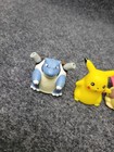 Vintage 1999 Pokemon Roller Ball Figures Set Pikachu Bulbasaur Blastoise Pidgeot