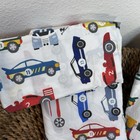 Pottery Barn Kids Remy Race Car Glow-in-the-dark Toddler Bed Sheet Set