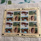 U nations- 2001 -n y  Vienna Geneva-endangered Species-3 Sheet Stamps-mnh- 21 15