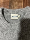 Bound Sweater - Baxter Mohair Sweater Grey 