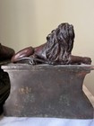 Maitland-smith Bronze Lion Sculpture