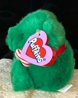 Puffkins  jingles  Plush Green Bear Stuffed Toy Swibco Limited Edition  6670