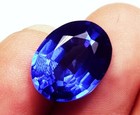 Oval Shape Natural Blue Sapphire 8 Ct Certified Loose Gemstone With Free Gift