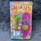 Barney   s Abc   s And 123   s Formerly Titled Let   s Play School Vhs Tape 2000 Cartoon
