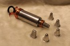Vtg Mirro Cooky Cookie Press Pastry Set With Six Tips Small Mini