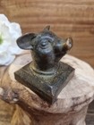 Bronze copper Vintage Chinese Zodiac Animal Pg Stamp