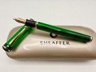 Sheaffer Levenger Connaisseur Aegean Green Fountain Pen B 18k