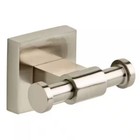 Lot Of 2 Franklin Brass Maxted Double Robe Or Towel Hook Satin Nickel Max35-sn