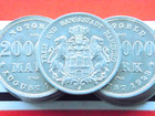 Rare German Notgeld 200000 Mark City Of Hamburg 1923 J Alu Coin Emergency Weimar