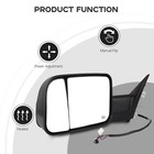 Power Heated Towing Side View Mirrors For 2009-19 Dodge Ram 1500 2500 3500 Lh rh