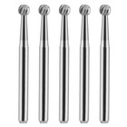 Dental Carbide Burs Fg 6 Friction Grip Round Tungsten Carbides High Speed