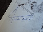 Baseball Hof 1985 Willie Mays Autograph Lithograph Print By Artist James M Amore