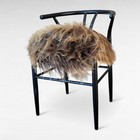 Genuine Icelandic Sheepskin Rug Xl Rare Rusty Blonde Long Wool 56  X 33 