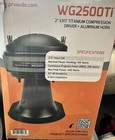 Prv Audio Wg2500ti 2  Titanium Compression Driver   Wg14-50cr Horn Pro 200 Watts