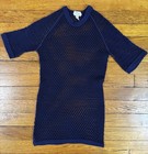 Vintage 60s 70s L l  Bean Mens Mesh Fishnet Knit Undershirt Short Sleeve M