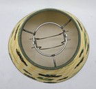 6 5 h Vintage Yellow   Green John Deere Tractor Farm Logo Fabric Lamp Shade Rare