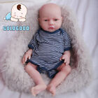 18 5   Platinum Silicone Handmade Silicone Reborn Baby Dolls Soft Body Boy Dolls