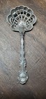 Gorham Strasbourg Sterling Silver Pierced Bon Bon Spoon sugar Sifter 4 25 