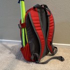 Under Armour Ua Undeniable Equipment Backpack Bat Holder Red gray 35l