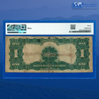 Fr 236m 1899  1 One Dollar Silver Certificate  black Eagle   Pmg 15  84907