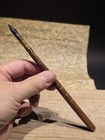 7  Antique Style Wood Turned Single Dip Pen
